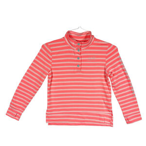 Vineyard Vines Girls Sandpiper Sweatshirt Size Medium 10/12 Pink Stripes